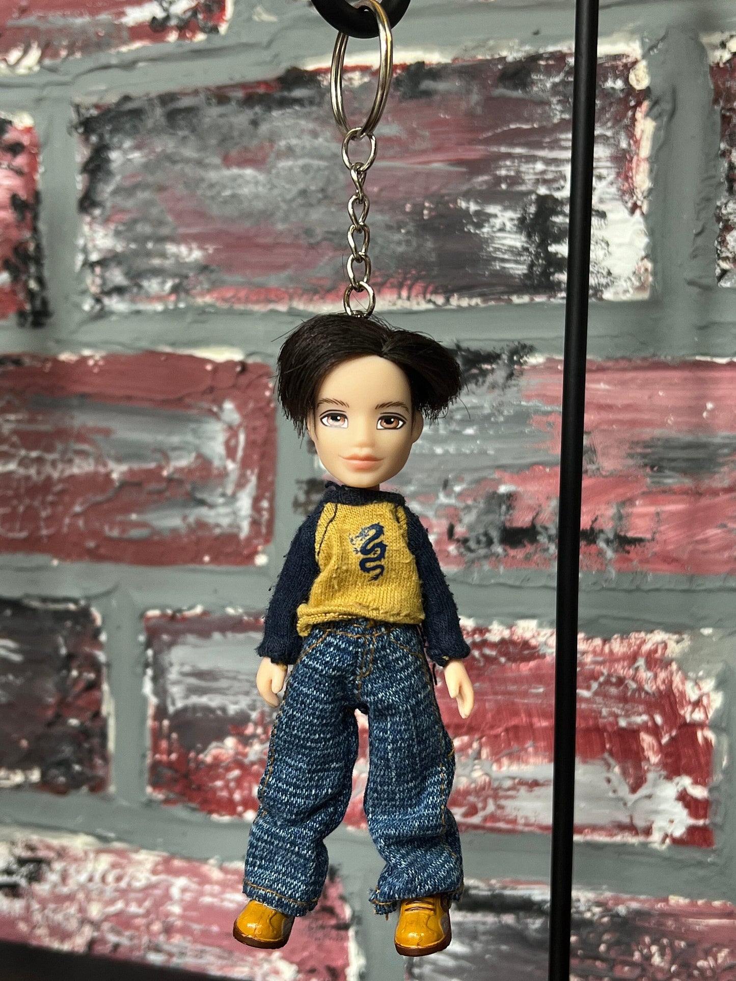 Vintage Lil’ Bratz Boyz Keychain