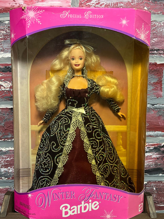 Vintage Special Edition 1996 Winter Fantasy Barbie Doll NIB