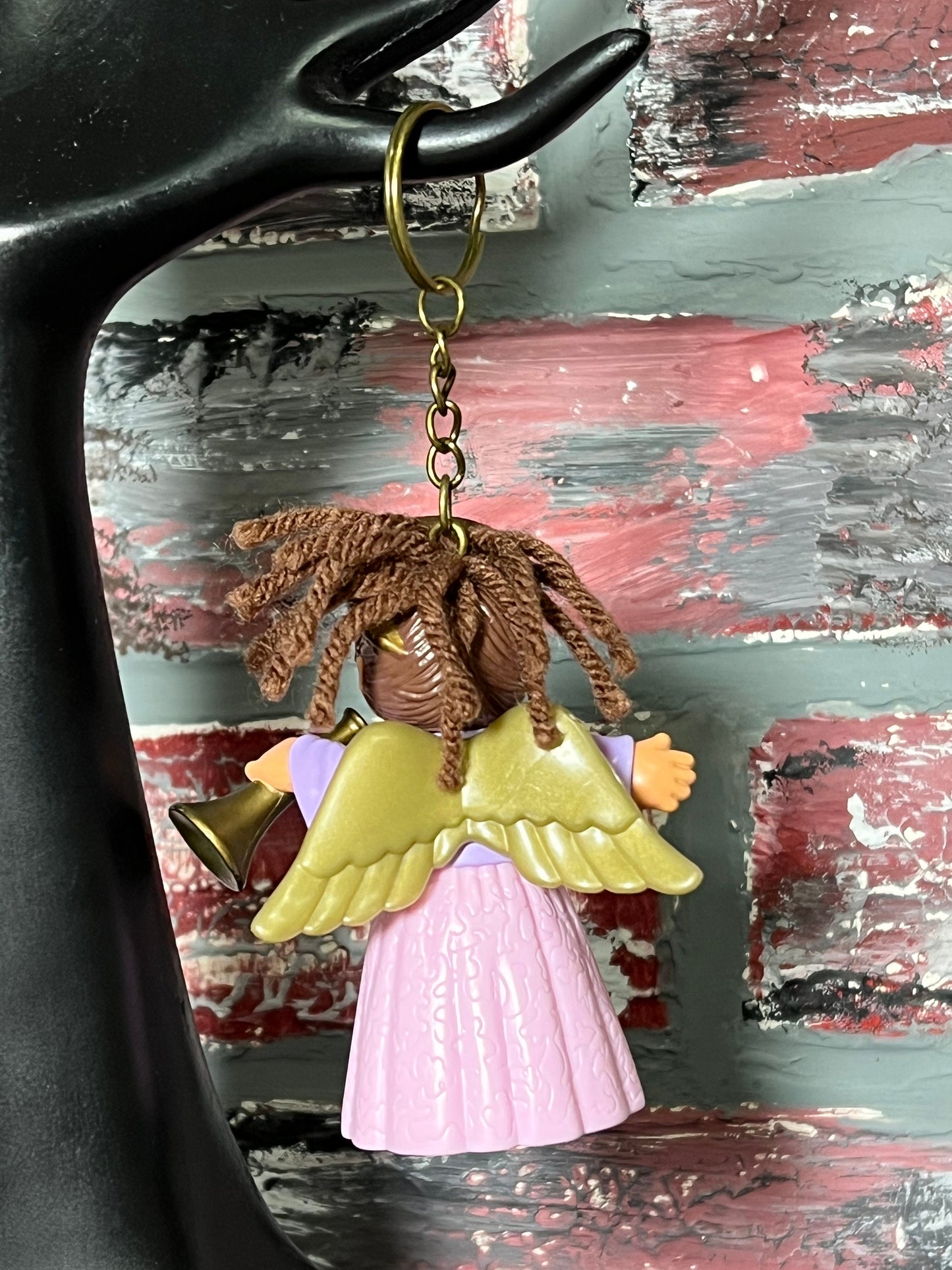 Vintage 1992 Cabbage Patch Custom Keychain