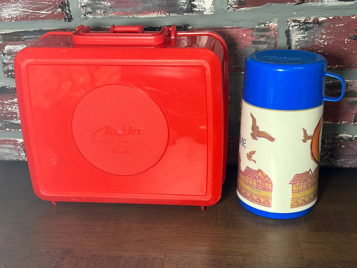 Vintage Disney’s “The Hunchback Of Notre Dame” Lunchpail And Thermos