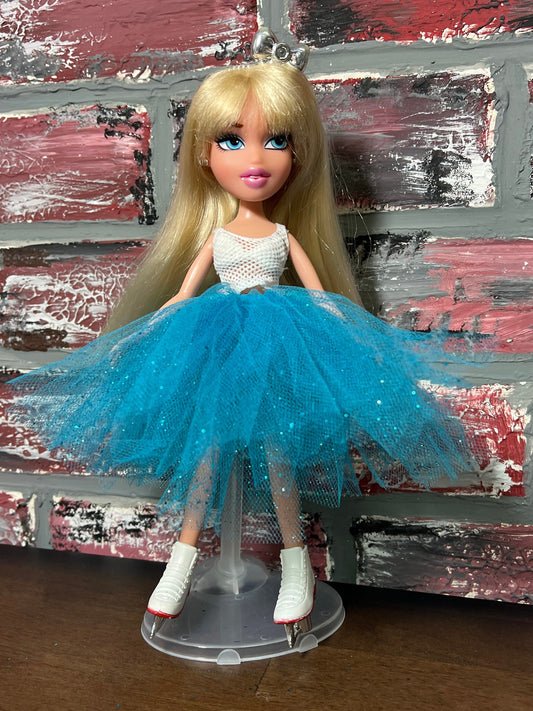 Vintage Light Up Funk N' Glow Cloe Bratz Doll In Handmade Tutu With Working Lights