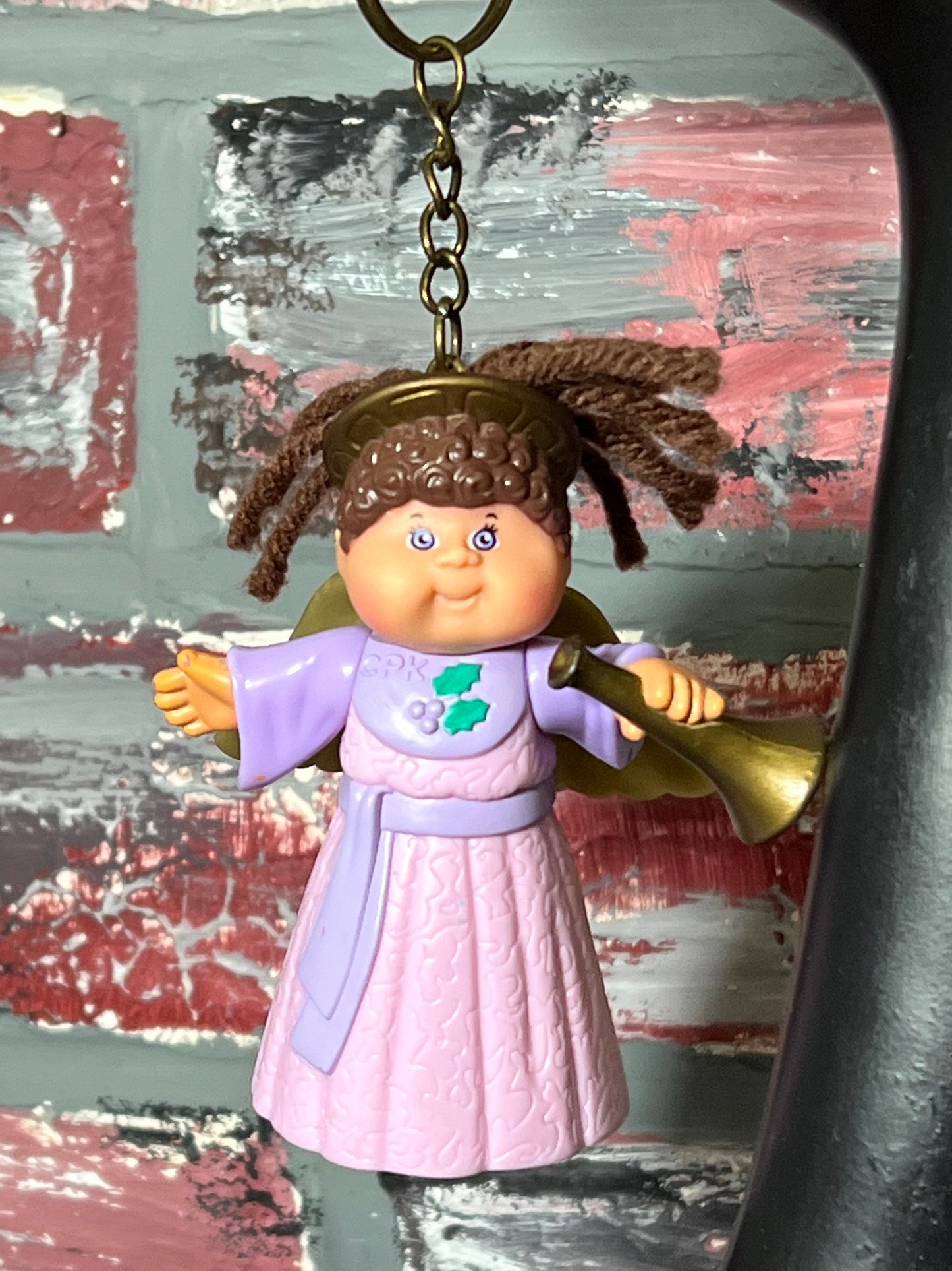 Vintage 1992 Cabbage Patch Custom Keychain