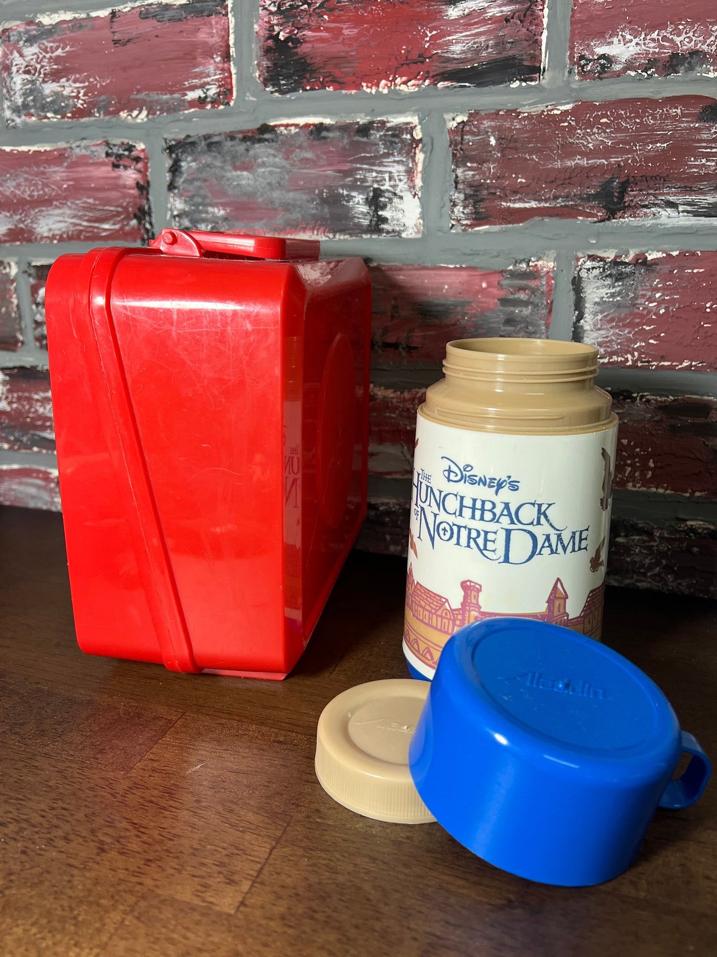 Vintage Disney’s “The Hunchback Of Notre Dame” Lunchpail And Thermos