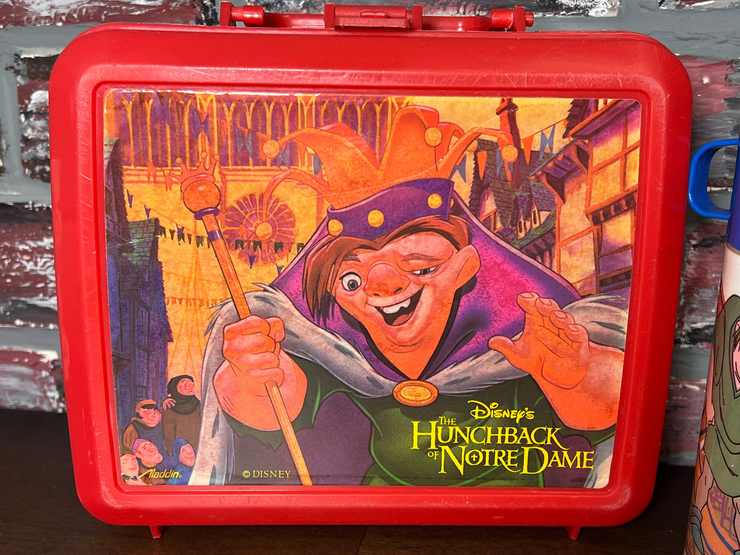 Vintage Disney’s “The Hunchback Of Notre Dame” Lunchpail And Thermos