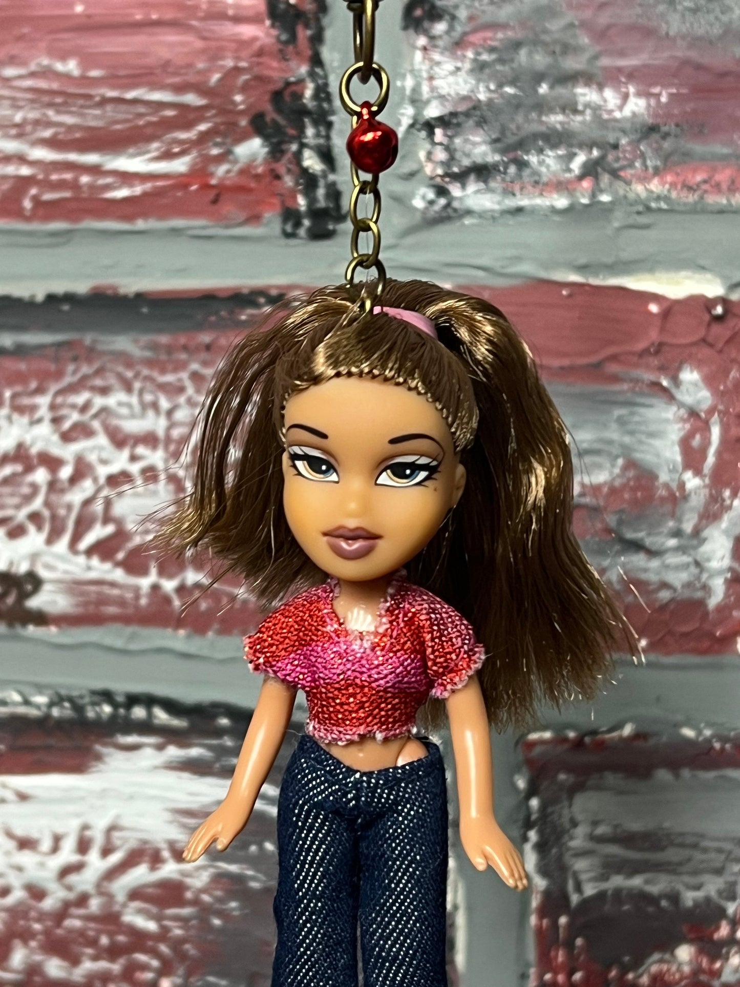 Vintage Lil’ Bratz Doll Keychain