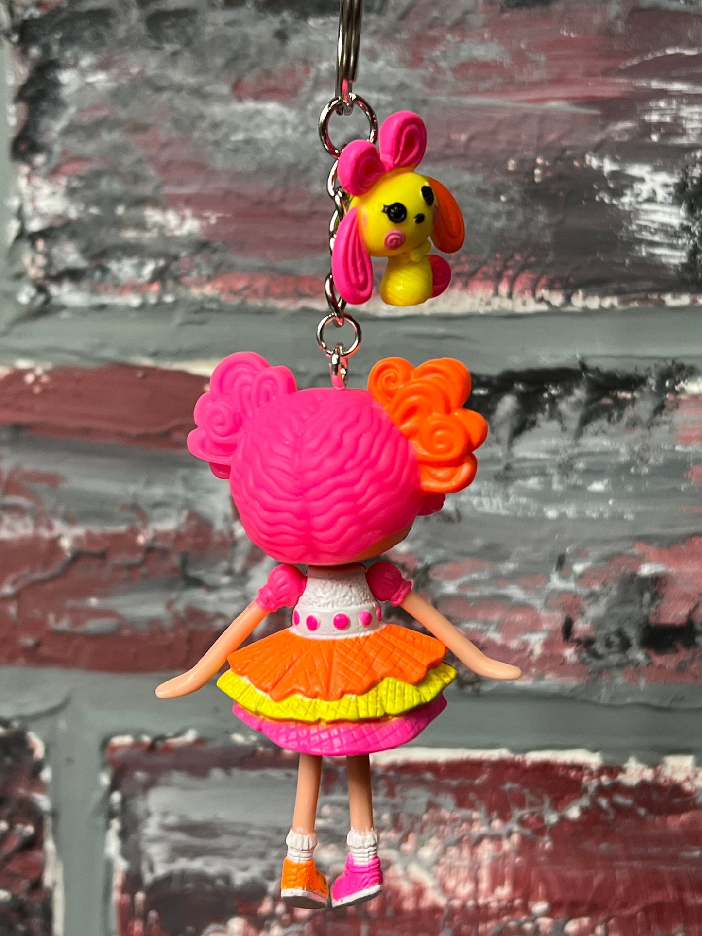 Lalaloopsy Keychain With Matching Pet Charm