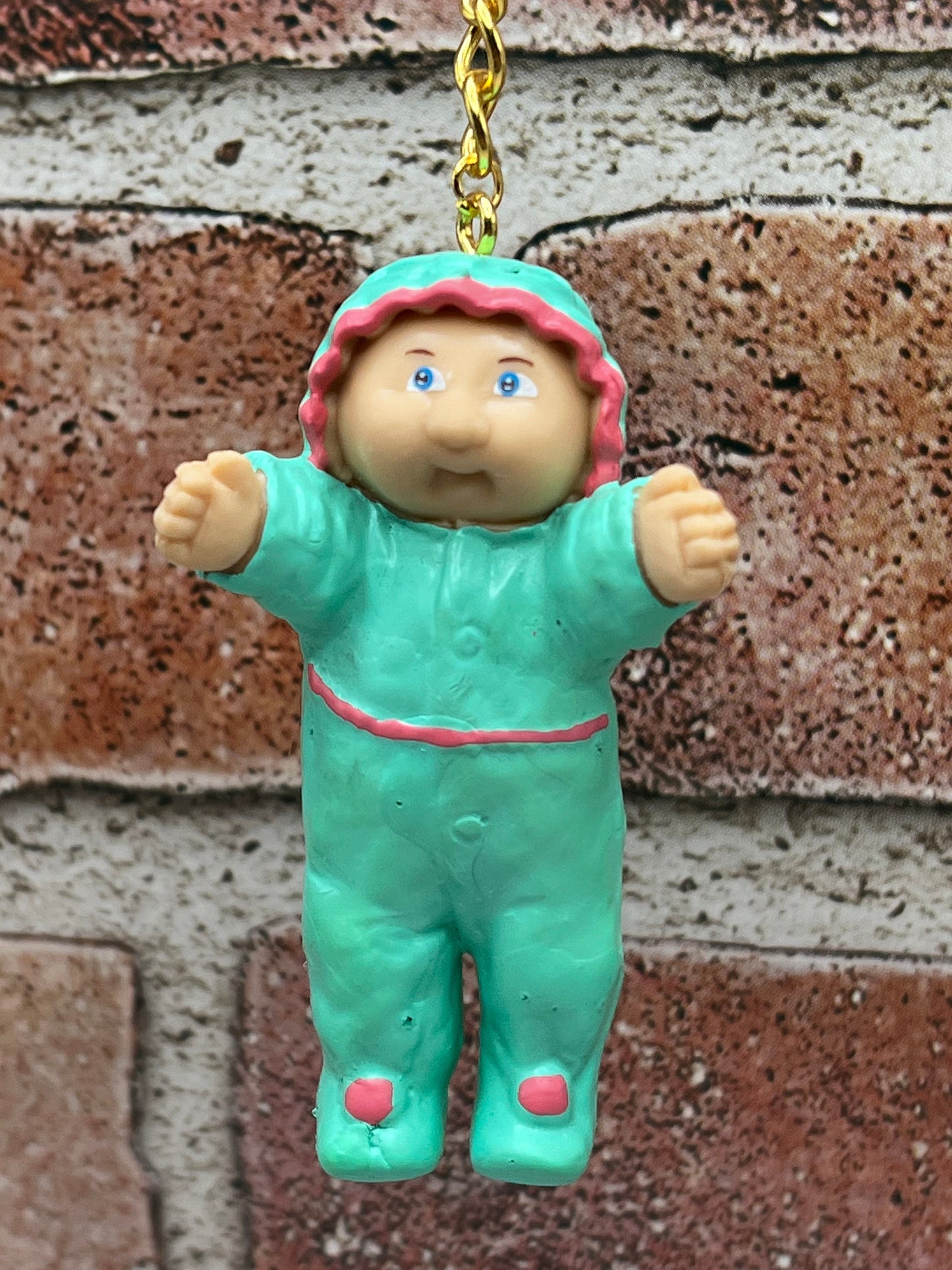 Vintage 1984 Cabbage Patch Custom Keychain