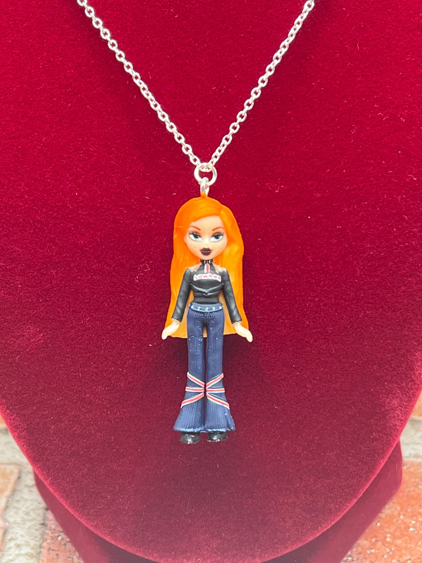 Handmade Pretty N' Punk Cloe Bratz Doll Necklace