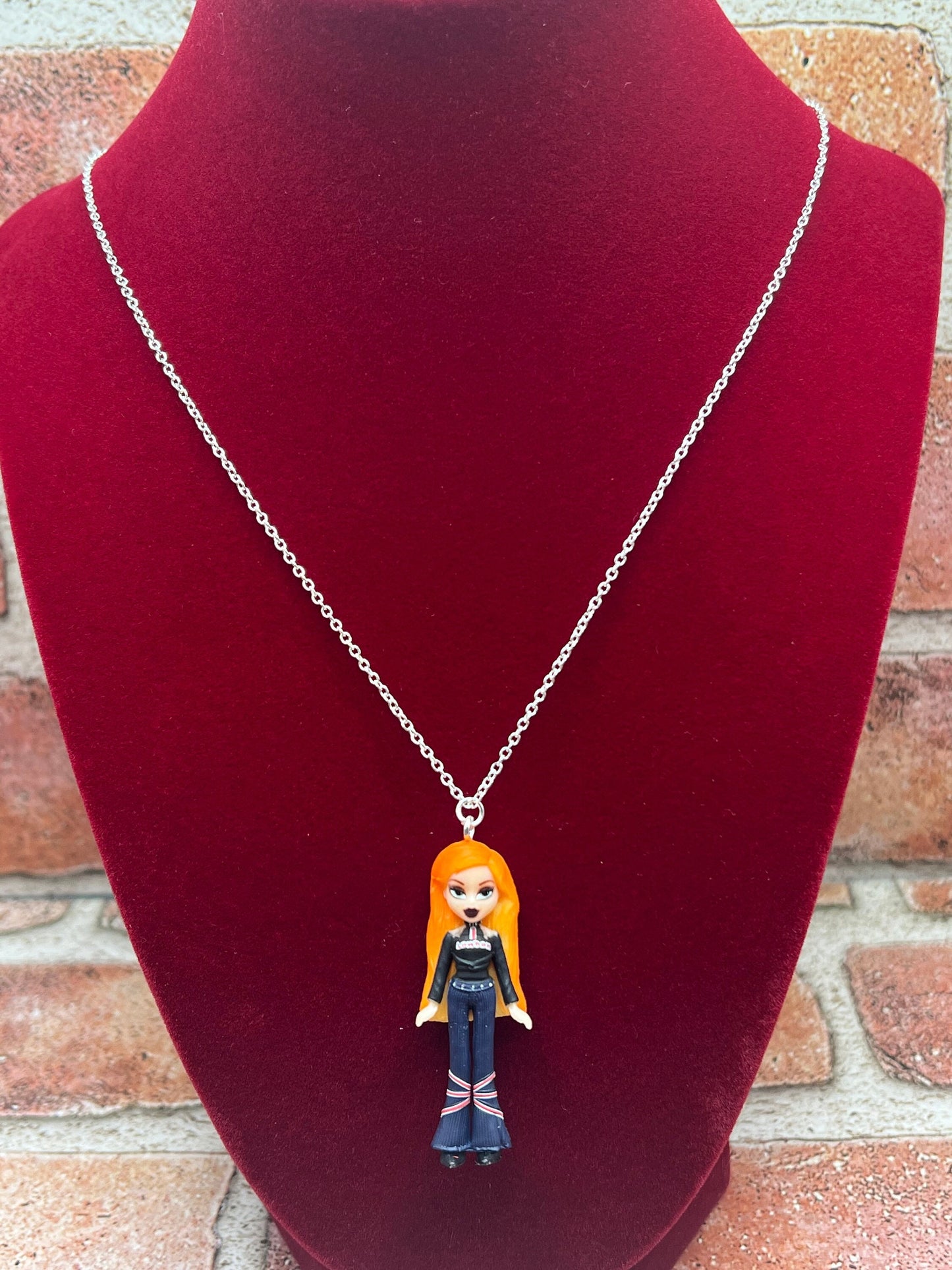 Handmade Pretty N' Punk Cloe Bratz Doll Necklace