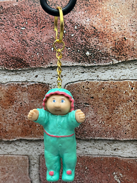 Vintage 1984 Cabbage Patch Custom Keychain