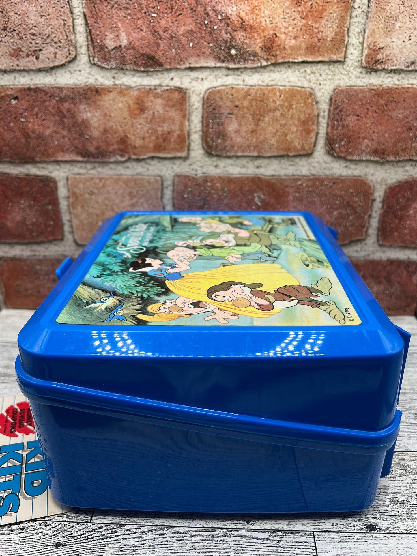 Vintage 1980’s Disney’s “Snow White And The Seven Dwarves” Lunchpail And Thermos