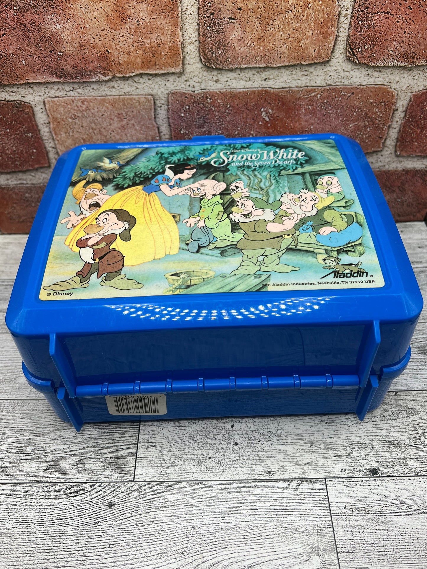 Vintage 1980’s Disney’s “Snow White And The Seven Dwarves” Lunchpail And Thermos