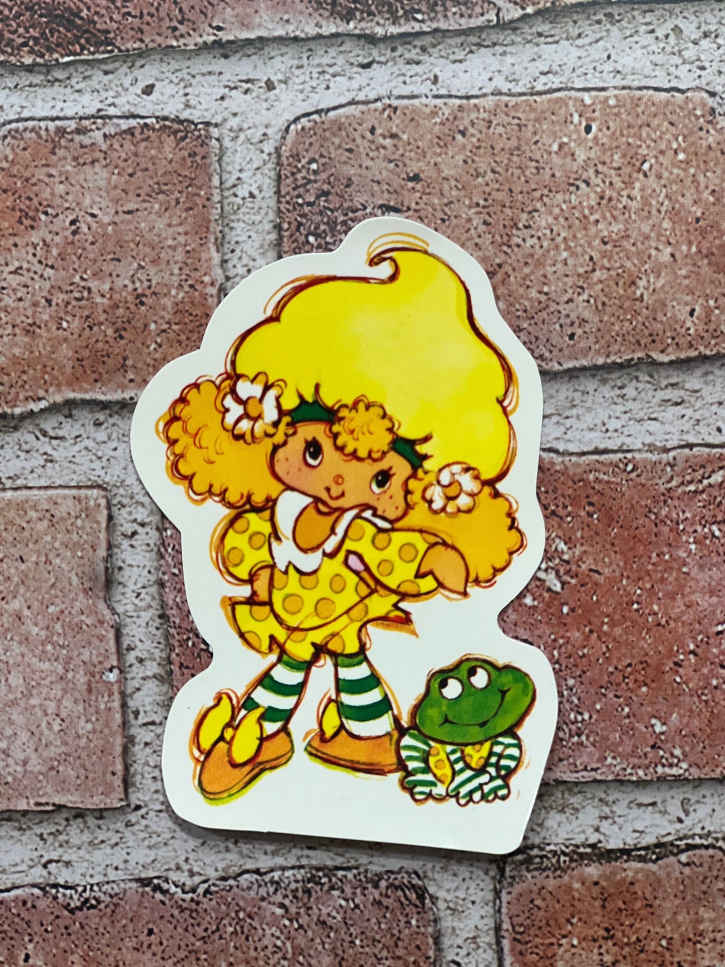 Vintage Brand New Lemon Meringue Sticker