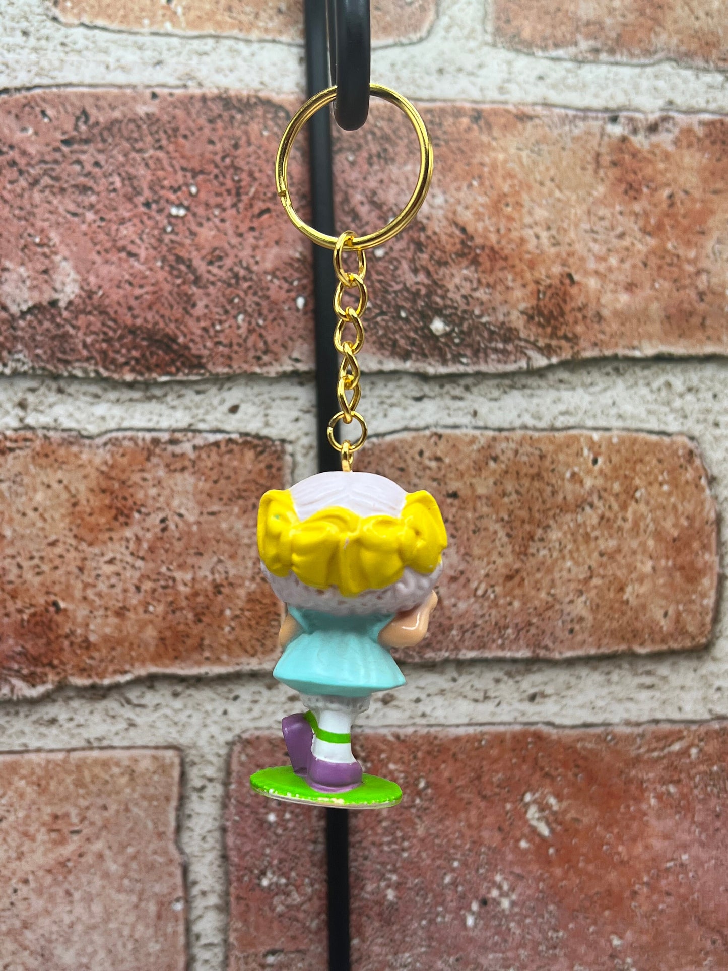 Vintage Handmade Angel Cake Keychain