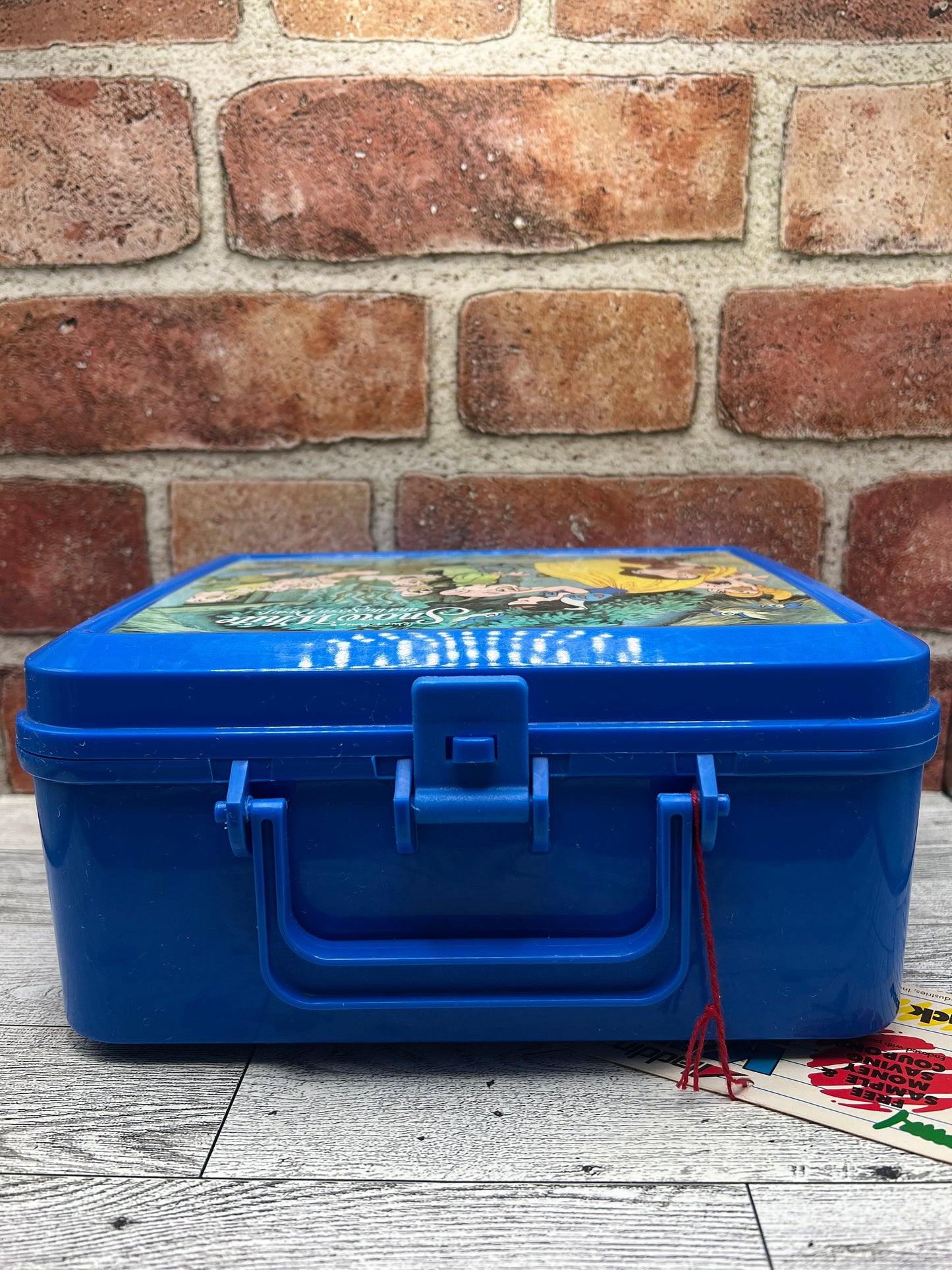 Vintage 1980’s Disney’s “Snow White And The Seven Dwarves” Lunchpail And Thermos