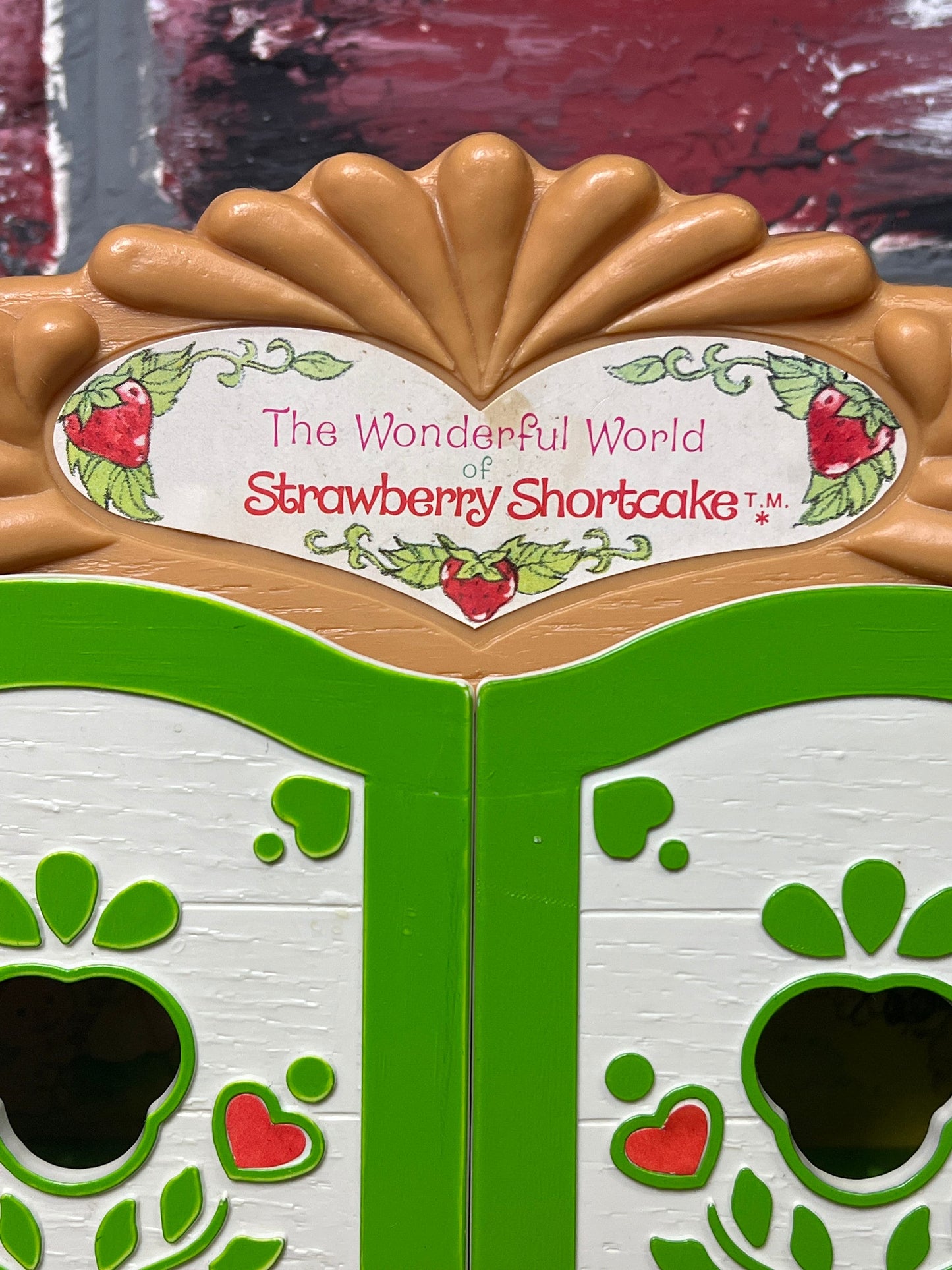 Vintage Strawberry Shortcake Storage Case