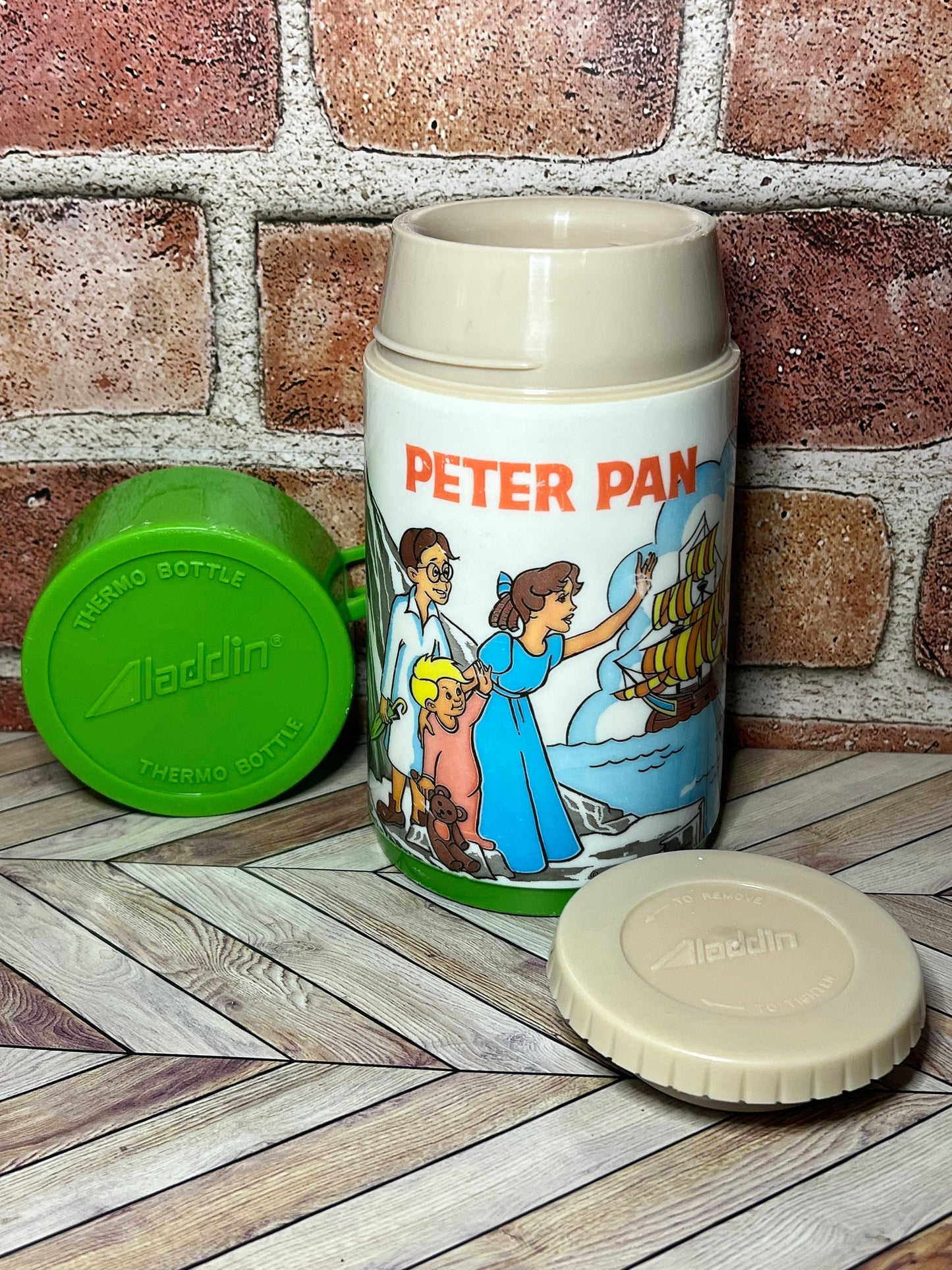 Vintage Peter Pan Aladdin Thermos