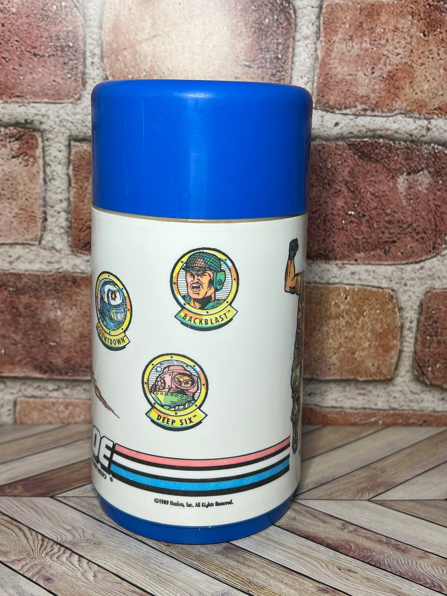 Vintage 1989 G.I Joe Aladdin Thermos