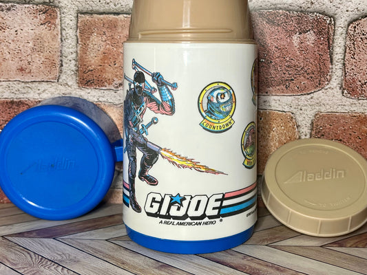 Vintage 1989 G.I Joe Aladdin Thermos