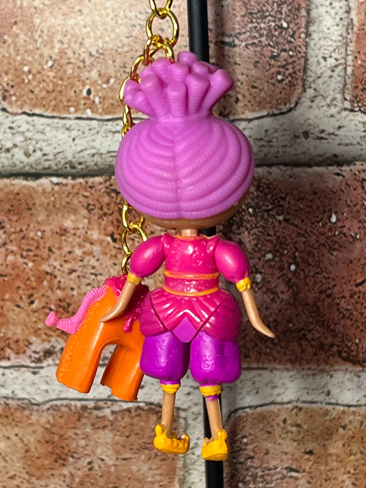 Lalaloopsy Keychain With Lollipop Charm