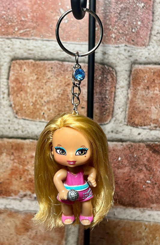 OOAK Itsy Bitsy Pop Stars Yasmin Keychain