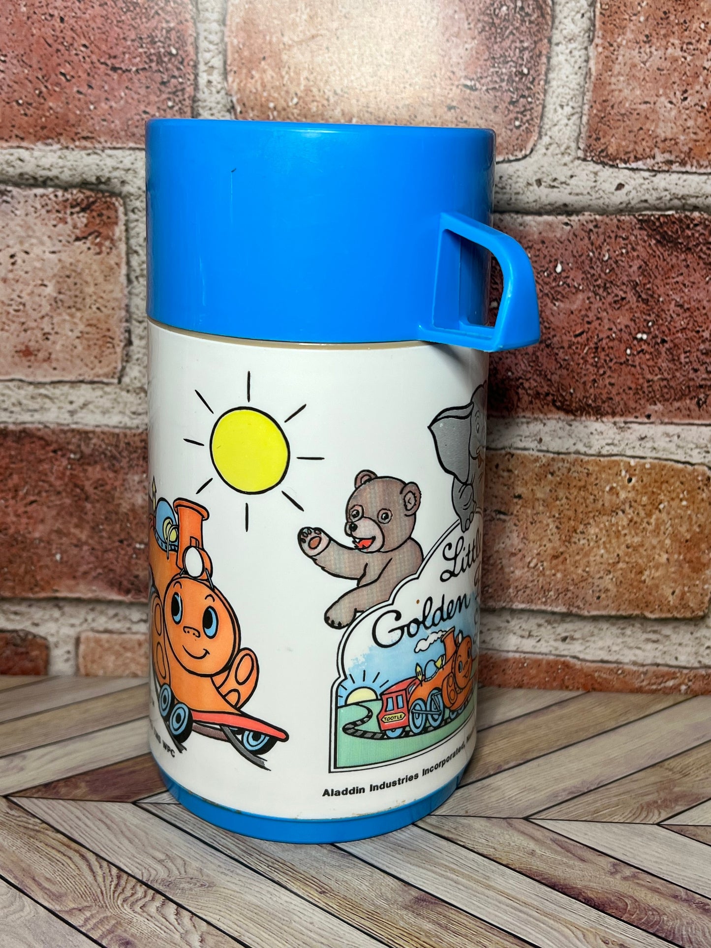 Vintage Little Golden Book Land Aladdin Thermos